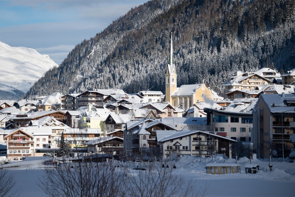 Een idyllisch beeld van Ischgl, maar het ski-oord was wel een corona-hotspot. 