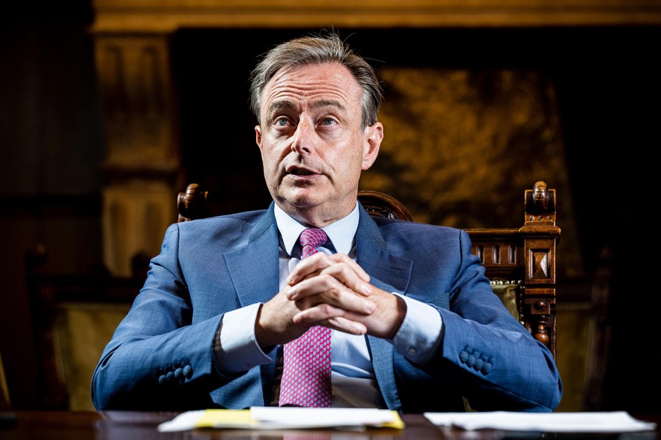 Burgemeester Bart De Wever. 