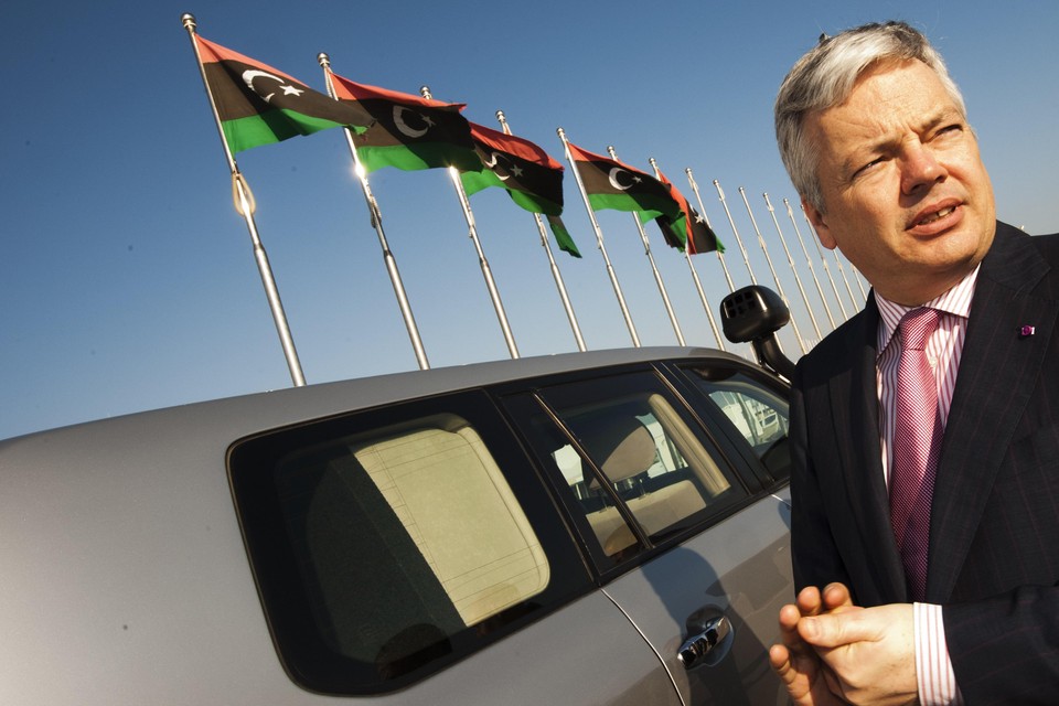 In februari 2012 was Didier reynders op werkbezoek in Libië.