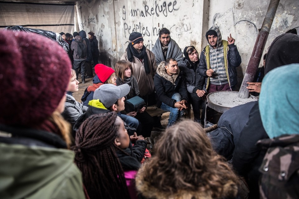 Veertien scholieren trokken in de krokusvakantie langs de grenzen van Europa 