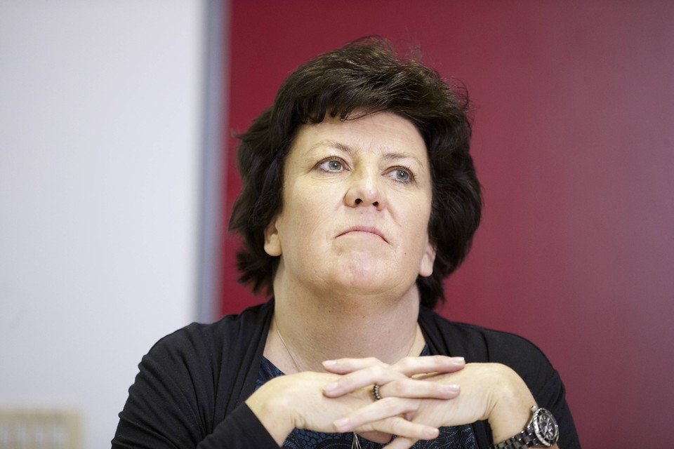SP.A-minister van innovatie Ingrid Lieten.