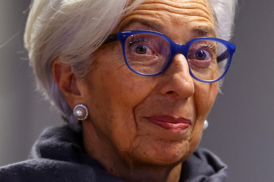 Christine Lagarde, voorzitter van de ECB.