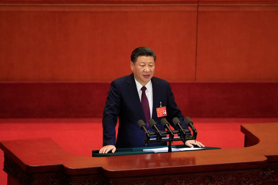 Op het partijcongres blikt president Xi Jinping terug op zijn eerste vijf jaar als staatshoofd. 