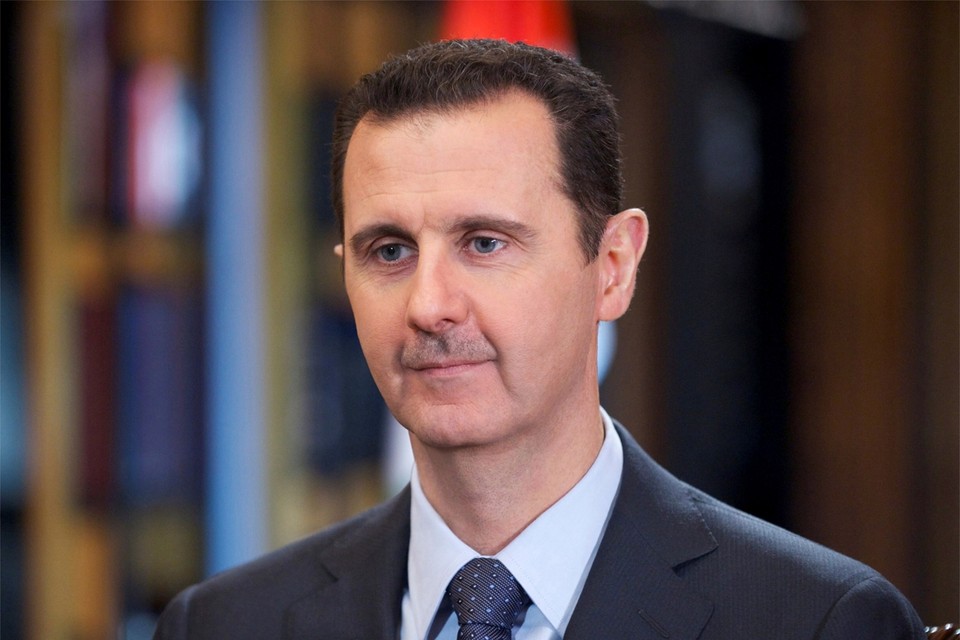 De Syrische president Assad. 