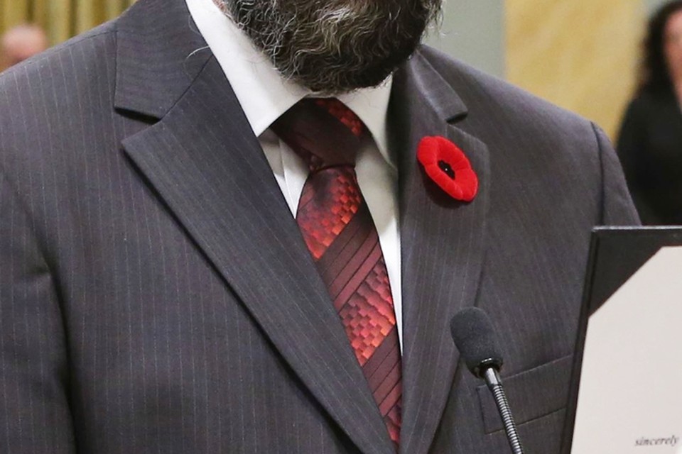 De Canadese minister van Defensie Harjit Sajjan 