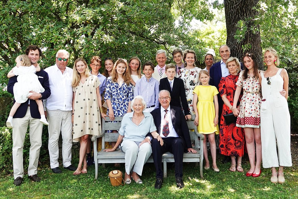Op prins Joachim na was de hele koninklijke familie aanwezig 