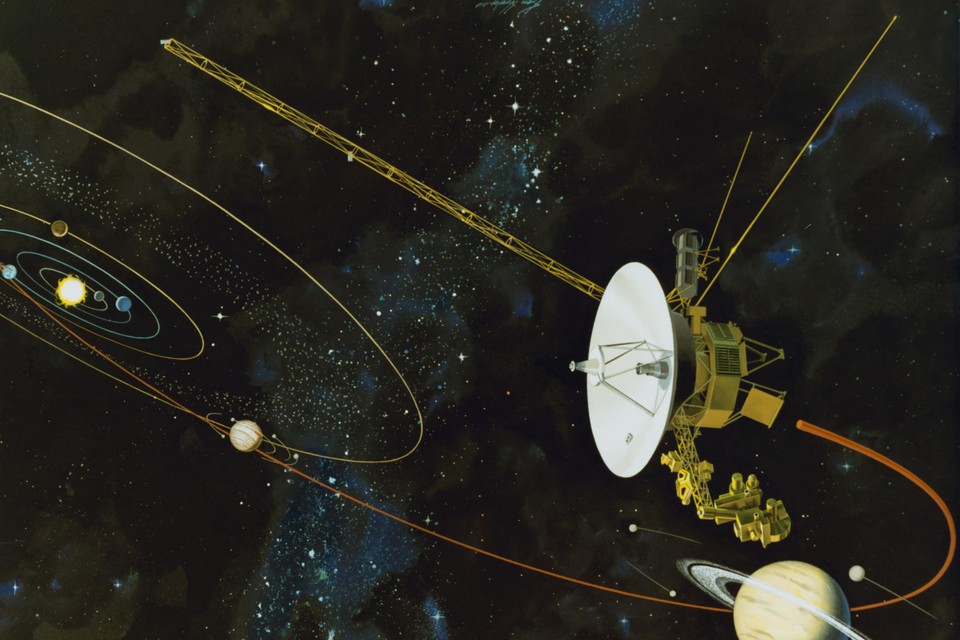 Door de Voyager 1 zijn we erachter gekomen hoe Jupiter, Saturnus, Uranus en Neptunus eruitzien.