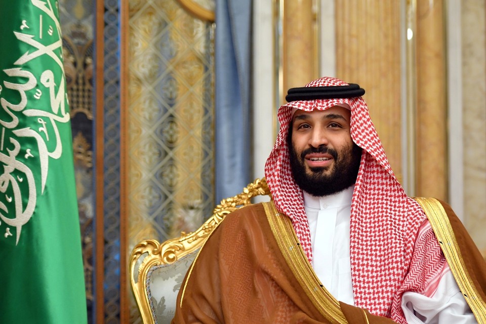 Kroonprins Mohammed bin Salman. 