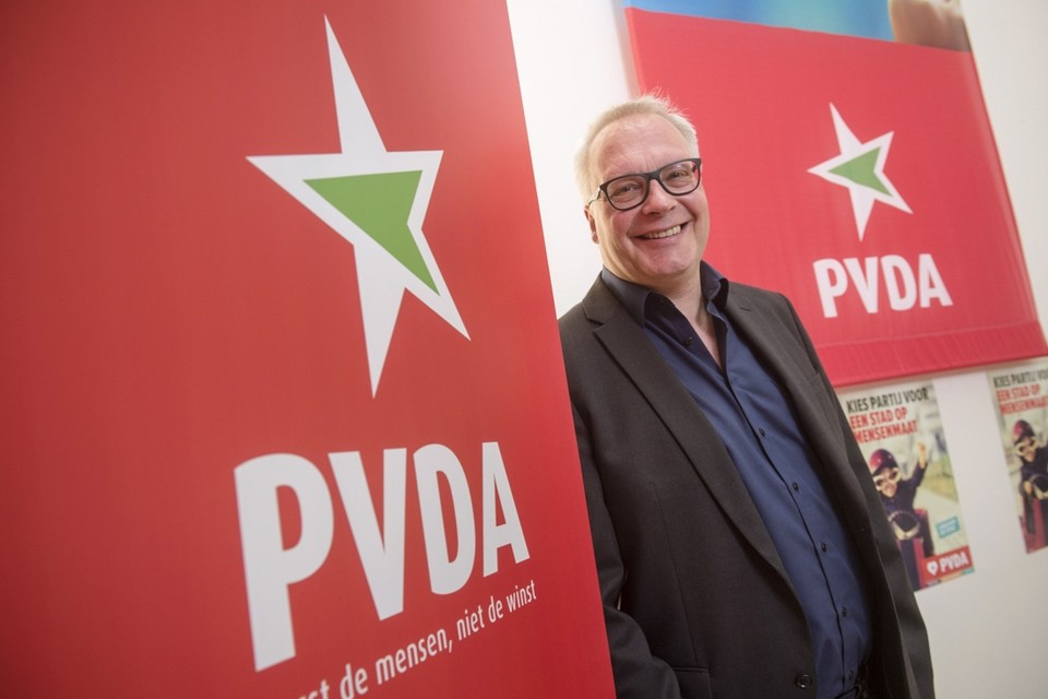 PVDA/PTB-voorzitter Peter Mertens. 