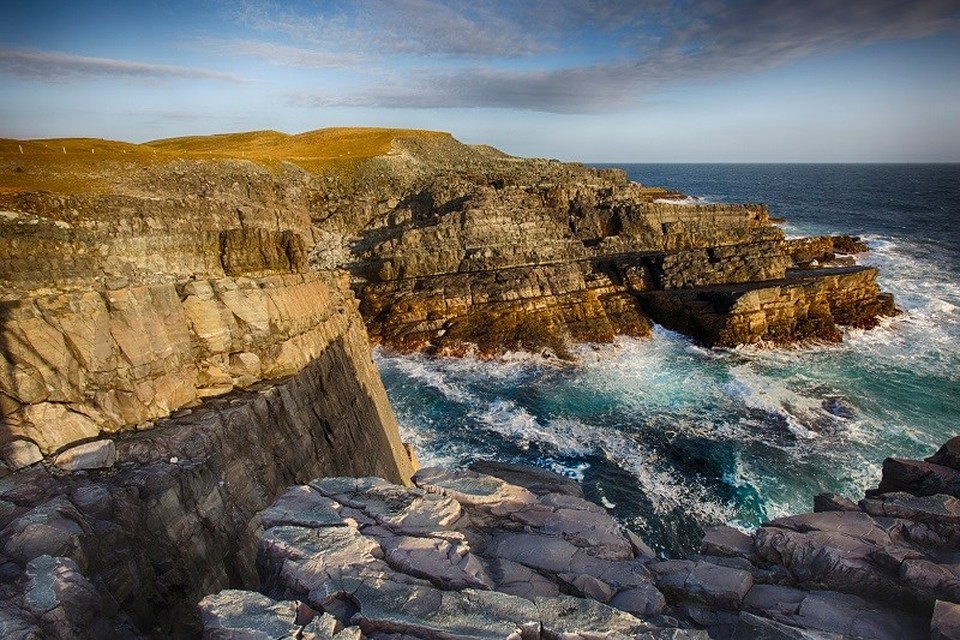 Mistaken Point is een 17 kilometer lange klif aan het puntje van Newfoundland, Canada. Je vindt er de oudste en grootste verzameling van fossielen terug.