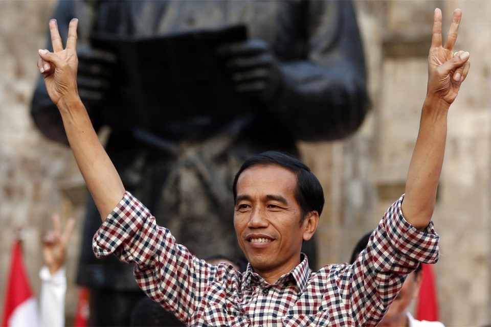 Metalfan en Indonesische president Joko Widodo 