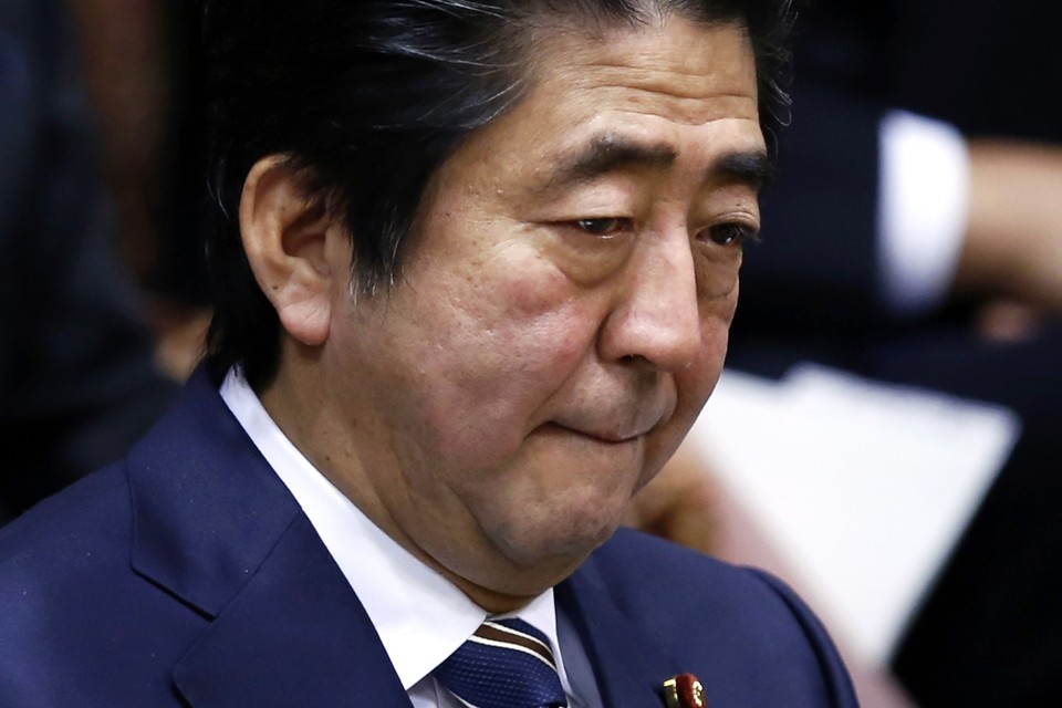 De Japanse premier Shinzo Abe