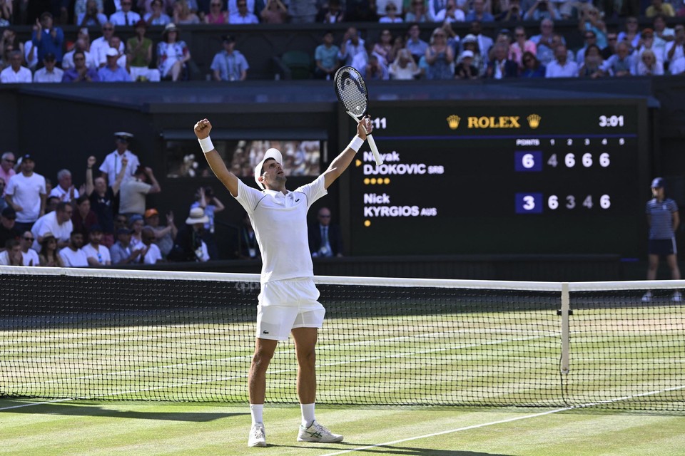 Novak Djokovic behaalde in Londen zijn 21ste grandslamtitel. 