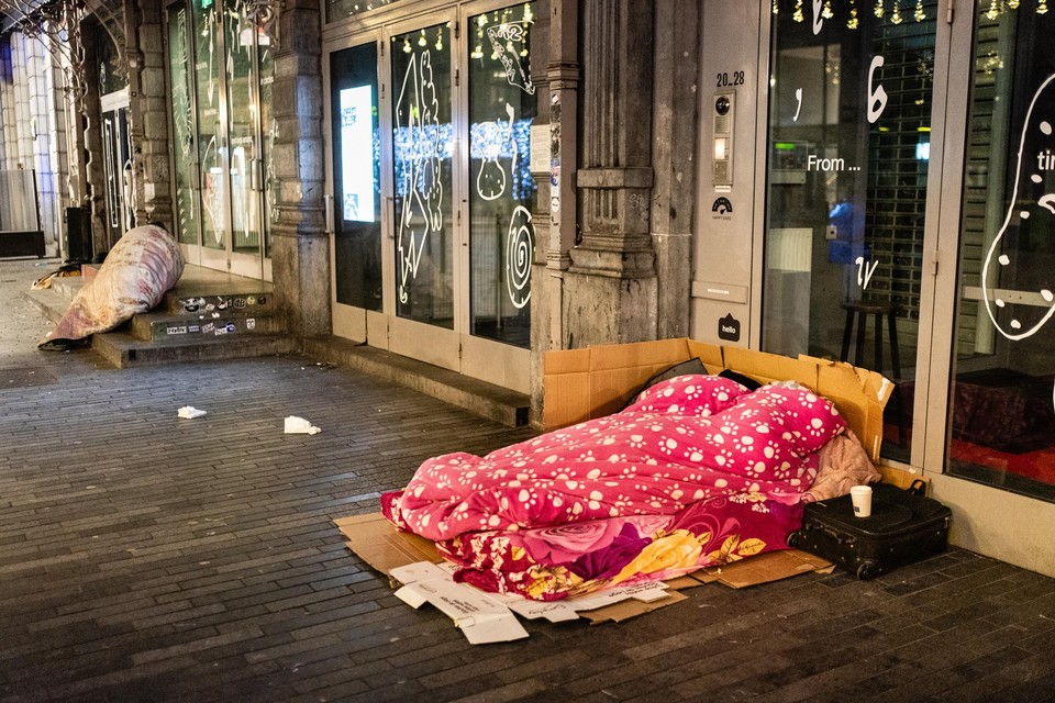 In Vlaanderen zijn er zo’n 20.000 daklozen.