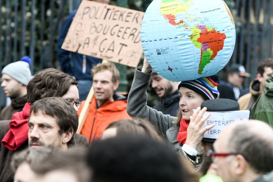 75.000 Belgen kwamen twee weken geleden op straat om een sociaal rechtvaardig en ambitieus klimaatbeleid te eisen 