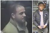 thumbnail: De Britse spoorwegpolitie verspreidde bewakingsbeelden van de twee mannen