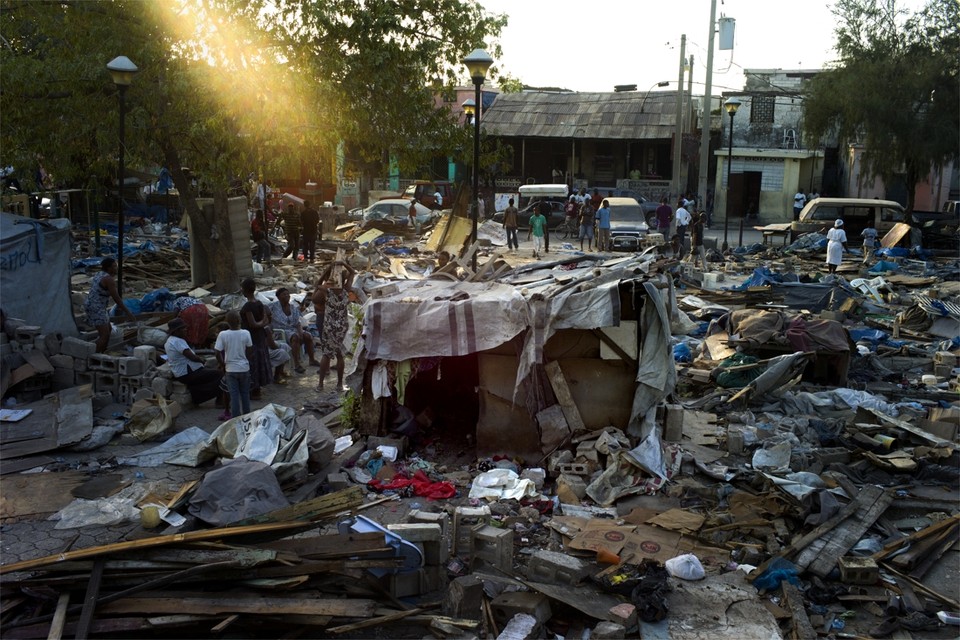 Haïti leed zwaar onder een aardbeving in 2010. 