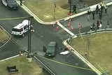 thumbnail: MAANDAG. Een auto heeft geprobeerd in te rijden op de ingang van Fort Meade, waar onder andere het NSA-hoofdkwartier gevestigd is. De politie schoot daarop één van de twee inzittenden dood, een tweede raakte zwaargewond.