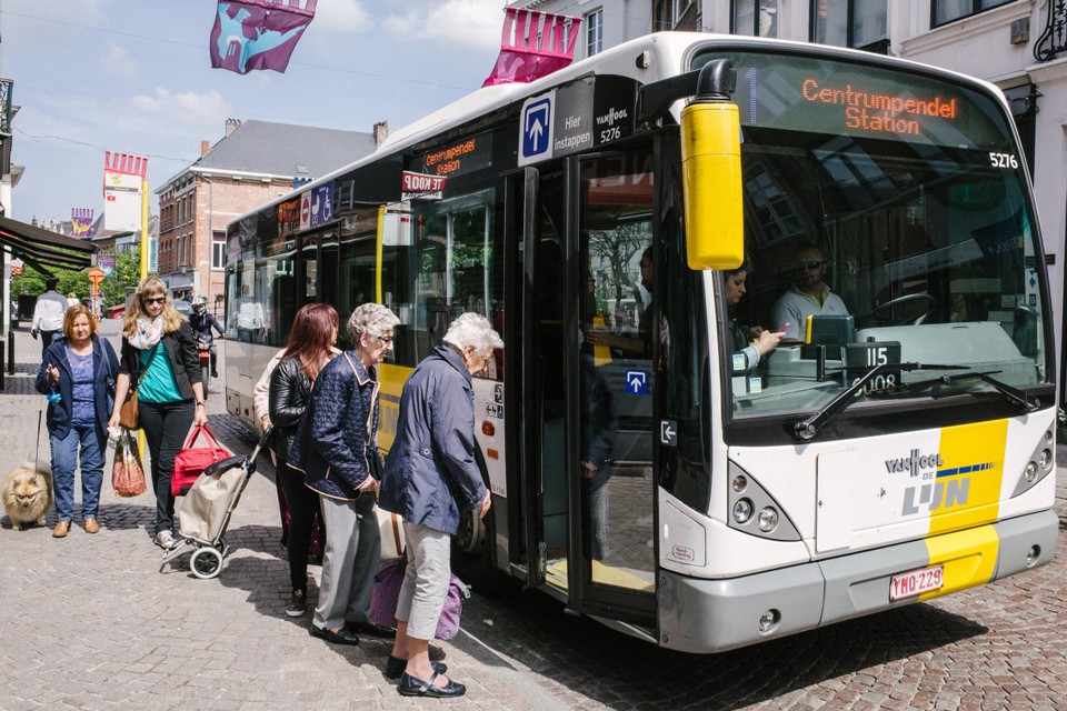 De Centrumpendel in Mechelen moest tegemoetkomen aan de bereikbaarheidsproblemen in het centrum van de stad.
