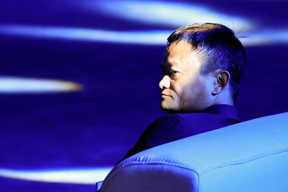 Jack Ma, oprichter van e-commercebedrijf Alibaba. 